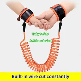 Stroller Parts Anti-lost Belt Traction Rope Adjustable 360° Rotatable Head Bracelet Anti Lost Wrist Link Toddler Leash Safety Harness