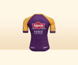 2021 FENIX Pro M PURPLE SHORT SLEEVE CYCLING JERSEY SUMMER WEAR ROPA CICLISMO+ BIB SHORTS 20D GEL PAD WITH POWER BAND7704004