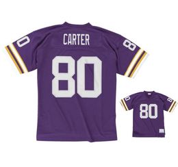 Stitched football Jerseys 80 Cris Carter 1995 mesh Legacy Retired retro Classics Jersey Men Women Yourth S-6XL