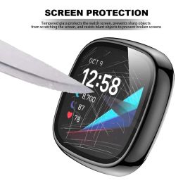 Full Cover Soft Silicone TPU Plating Watch Case For Huawei Watch 4 / Pro Wrist SmartBand Protective Screen Film Protector Shell