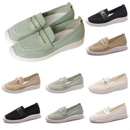 2024 casual shoes for men women breathable athletic shoe mens trainers GAI black white beige green brown fashion sneakers size 36-41