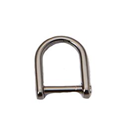 Small D-Rings Shackle Screw Ring Sturdy Durable Zinc Alloy for Staples Carabiner