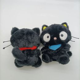 1/2pcs 25cm Japanese Anime Chococat Plush Ghibli Black Jiji Cat Doll Kawaii Black Cat Soft Stuffed Animal Plushie Doll Toys Gift