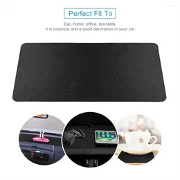 Bath Mats 27x15CM Car Dashboard Sticky Anti-Slip PVC Mat For Phone Key Sunglasses Holder Interior Accessories Non-Slip Pad