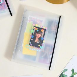 Photo Binder Book Kpop Photocard Binder Photo Card Sleeves Translucent Mini Photo Album Adjustable Kpop Photocard Binder For
