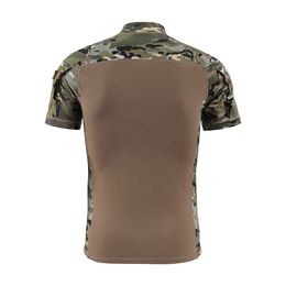 Mens Outdoor Military Combat Shirts Short Sleeve Hunting Clothes Sport Tactical Army Shirt Casual Pullover Tops Hiking T-shirts
