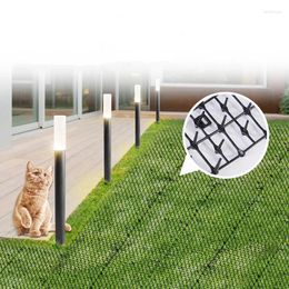 Cat Carriers Scat Mat Anti-Cat And Pest Plastic Prickle Strip Network Digging Garden Anti Dogs Spike Thorn Outdoor Supplies