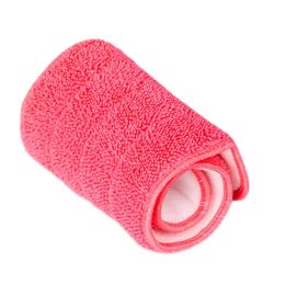 Mop Head Floor Cleaning Replacement Cloth Microfiber Replacement Mop Pad Paste Cloth Cover Home Spray Water Spraying Flat Dust