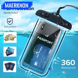 Universal IP68 Waterproof Phone Case Swimming Water Proof Bags Phone Cover For iPhone 14 13 12 Pro Max Xiaomi 13 Samsung Huawei