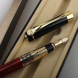 Metal Fountain Pen Retro Gift Items Ink Pen Elegant Luxury Pens for Writing Stationery Office School Supplies