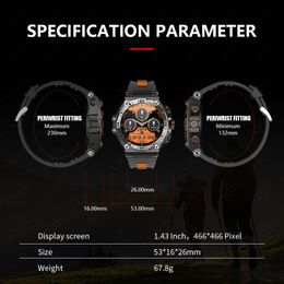 Lige 2023 Electronic Watches Digital Watch Men Bluetooth Call Smart Wwatch для Android и iOS Phone Amoled HD Screen Smart Watch