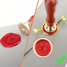 E5BB Metal Wax Seal Mould For Sealling Stamp Head Wedding Invitations Envelopes Cards