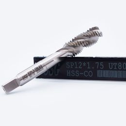 JIS Metric Spiral Fluted Tap HSSE-M35 Straight Fluted Tap M2 M2.5 M3 M4 M5 M6 M8 M10 M12 Cobalt 8% Screw Thread Taps