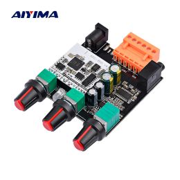 Amplifiers AIYIMA TPA3110D2 Subwoofer Amplifier Board 15W*2+30W 2.1 Channel Bluetooth 4.0 TPA3110 Digital Audio Amplifier Home Theatre