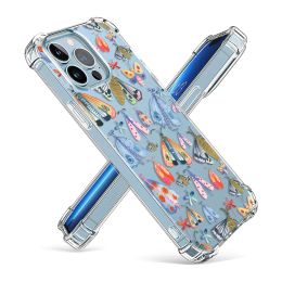 Butterfly Zebra Leopard Phone Case For Xiaomi 10 11 12 T S 12S 13 Pro Lite POCO C40 M3 X3 M4 M5 Shockproof Soft Clear TPU Cover