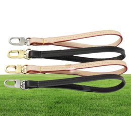 Top Quality Bag Parts Replacement Real Vachetta Calf Leather Wristlet Holder Strap For Designer Toilet Pouch Toiletry Kit Zippy Cl8965800