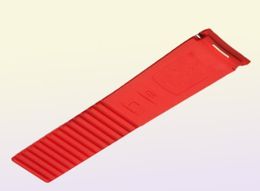 21mm Black Red Green silicone Rubber Watchband For strap for Aquanaut series 5164a 5167a Watch band Spring bar6798715