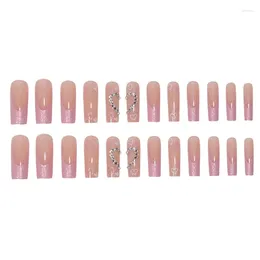 False Nails Removable Long Fake Gel 12 Sizes No Need File Pre-Shaped Press On Nail Extensions SGCY-94