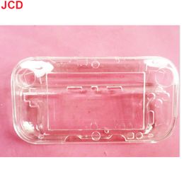 JCD 1pcs For Wii U Gamepad Protective Clear Crystal Soft Case Cover Skin Shell Compatible For WIIU PC Case Game Accessories