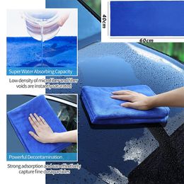 Car Detailing Tool Kit with Wash Wool Mitt Sponge Towel Tire and Rim Brush Mini Duster Wax Applicator Complete Interior Care Set