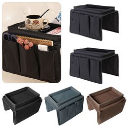 Cover Remote Control Sofa Armrest Slipcovers Couch Armchair Hanging Storage Bag Cup Holder Tray Sofa Armrest Organizer