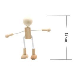 Wooden Manikin Jointed Doll Model Home Figurines Miniatures Decor Painting Artist Drawing Sketch Mannequin