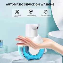 Liquid Soap Dispenser Automatic Foam USB Charging Floor Wall-Mounted Smart Gel Machine Hand Washer Sanitizer Bathroom Accessories