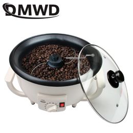 110V/220V Electric Coffee Bean Roaster Dried Fruit Peanut Beans Baking Stove Dryer Popcorn Grain Drying Roasting Machine Baker