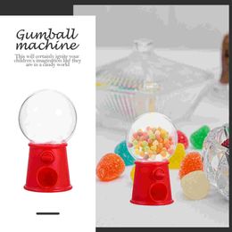 24 Pcs Mini Machine Bubble Toy Candy Gumball Machine Chewing Gum Candy Dispensing Plastic Kids Coin Bank Child