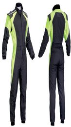 New arrivel car racing suit coverall jacket pants set orange green blue size XS4XL men and women wear not fireproof3199962