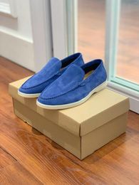Casual Shoes Lefu Men's Summer Walk With One Foot Lazy People Put On Single And The Feeling Of Stepping Si