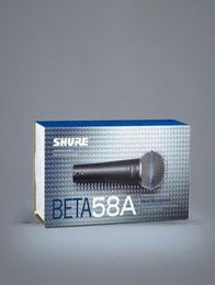 Microphones SHURE Beta58A Handheld Wired Dynamic Microphone Studio Microphone For Singing Stage Recording Vocals Gaming Mic For C7286901