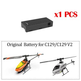 Original Battery for C186 C127 C127AI C159 C187 C129 C129V2 RC Helicopter Hobby Toys Spare Parts