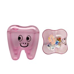 Dental Storage Box Tooth Shaped Storage Box Plastic Dentistry Accessories Dentist Gifts Cute Tooth Shaped Desktop Storage Box Su