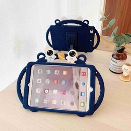 Tablet PC Cases Bags Case For iPad 5th 6th 9.7 2017 2018 10.2 7th 8th 9th 10th Gen 10.9 2022 Pro 11 2021 Kids Cover For iPad Air Mini 2 3 4 5 6 240411