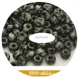 Miyuki Beads Japan Imported 6/0 4mm Round Beads 4mm Pimio Series Jewellery Necklace Beads Jewellery Making