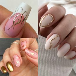 Chrome Nail Powder 6 Colors Solid Rubbing Dust Mirror Effect For Nails Gold Silver Metallic Gel Pigment Set Manicure Decor NTAGT