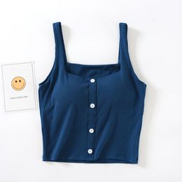 Sexy Square Collar Chest Pad Pyjamas Tops One Piece Women's Sleep Top Casual Nightwear Vest Shirt New Outside Wear T-Shirt