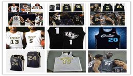 Xflsp 2022 College Custom UCF Knights Stitched College Basketball Jersey 15 Aubrey Dawkins 24 Tacko Fall Jerseys 21 C J Walker 08401176