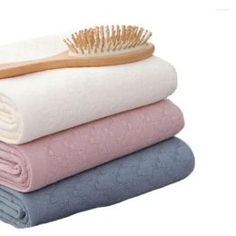 Towel 1pc Bath Cotton Gauze Washcloth Beige Grey Bathroom Soft Beach Toalla 70 140cm Pink Blue Dot Adults Home Textile