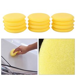 24PCS/Set Car Polishing Round Waxing Pad Vehicle Sponge Applicator Foam Sponge