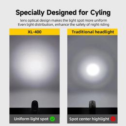 XOSS Bike Light Hoisting Headlights Multifunctional Holder Powerful Flash Light USB Charing Led Bicycle Front Light