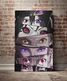 Anime Characters Eyes Posters and Prints Canvas Wall Art Decoration Prints for Living Room Home Unframed Decor Painting Cuadros2661492