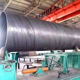 Spiral steel pipe, corrosion resistance, impact resistance, high quality, a variety of calibers can be customized, factory direct sales, off-the-shelf supply