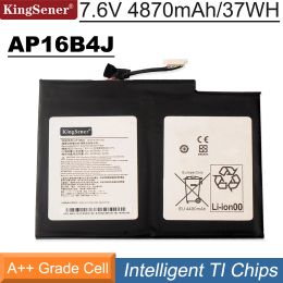 Batteries KingSener AP16B4J Laptop Battery For Acer Aspire Switch Alpha 12 SA527 Tablet 7.6V 37WH AP16B4J Free 2 Years Warranty