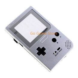 1Set For GBP Full Set Gold Silver Grey Housing Shell Cover for Gameboy Pocket Game Console Case with Buttons