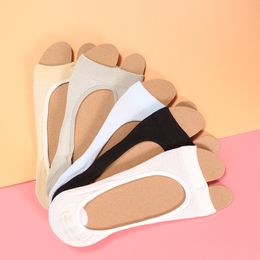 Two-toe Socks Open Toe Socks Set With Split Toe Breathable Summer Mesh Women Two-finger Socks