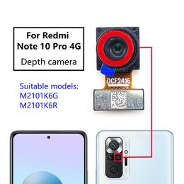 Rear Front Camera For Xiaomi Redmi Note 10 Pro 4G M2101K6G M2101K6R Back Main Camera Module View Flex Cable Parts