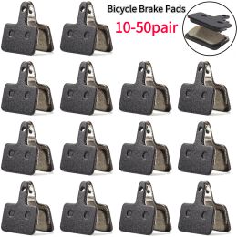 10-50Pairs MTB Bicycle Disc Brake Pads Resin Semi-Metallic Cycling Brake Pad Parts For Shimano M375 M445 M446 Bike Accessories