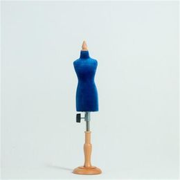 Female Half Body Cloth Mannequin,Scale Teaching Tailor,Wood Manikin Disk Base, Can Pin, Professional, 1/4 Sewing Jewellery, E154